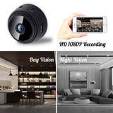 Wireless Security Remote Control Monitoring Night Vision Baby Motion Detection Camera 1080p HD Mini IP WiFi Camera - Virtual Blue Store