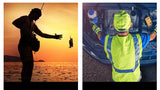 Fingerless Glove LED Flashlight Torch Outdoor Tool Fishing Camping Hiking Survival Rescue Multi Light Tool Left/Right Hand - Virtual Blue Store