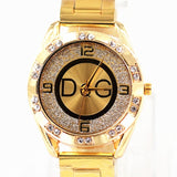 Reloj Mujer Luxury Brand Bear Women Watches Fashion Crystal Ladies Golden Metal Mesh For Gril  Quartz Wristwatches Relogio - Virtual Blue Store