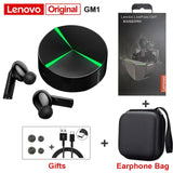 Lenovo GM1 Gaming Earphones with Mic  Bluetooth Gamer Headphones 60ms Low Latency TWS Earbuds Gaming Headset for PUBG Stereo - Virtual Blue Store