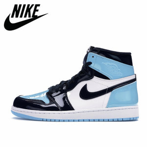 Authentic Air AJ Retro mid 1 Travis Scott UNC Turbo Green Men High Light Smoke Grey Basketball Shoes Chicago Black Toe aj1 - Virtual Blue Store