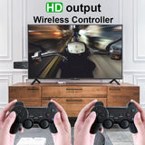 DATA FROG Game Console With 2.4G Wireless Controller HD Output Video Game Console 600 Classic Game For GBA Family TV Retro Game