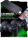 DATA FROG Game Console With 2.4G Wireless Controller HD Output Video Game Console 600 Classic Game For GBA Family TV Retro Game