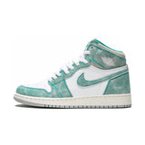 Chaussures de cesta-bola homme et femme original   aj 1 mid light fume gris taille 36-44 - Virtual Blue Store