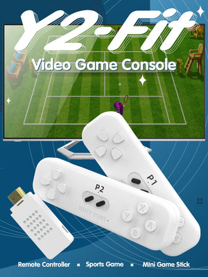 DATA FROG Retro Game Stick With 2.4G Wireless Controller 4k Classic Motion Sensing Game Console Video Game Built in 800 NES Game