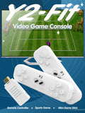 DATA FROG Retro Game Stick With 2.4G Wireless Controller 4k Classic Motion Sensing Game Console Video Game Built in 800 NES Game