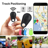 Pets Smart Mini GPS Tracker Anti-Lost Waterproof Bluetooth Tracer For Pet Dog Cat Keys Wallet Bag Kids - Virtual Blue Store