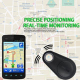 Pets Smart Mini GPS Tracker Anti-Lost Waterproof Bluetooth Tracer For Pet Dog Cat Keys Wallet Bag Kids - Virtual Blue Store