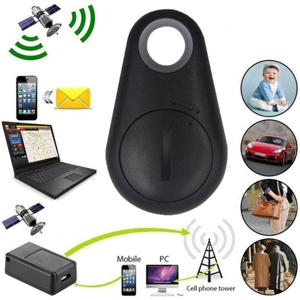 Pets Smart Mini GPS Tracker Anti-Lost Waterproof Bluetooth Tracer For Pet Dog Cat Keys Wallet Bag Kids - Virtual Blue Store