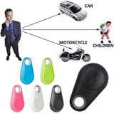 Pets Smart Mini GPS Tracker Anti-Lost Waterproof Bluetooth Tracer For Pet Dog Cat Keys Wallet Bag Kids - Virtual Blue Store