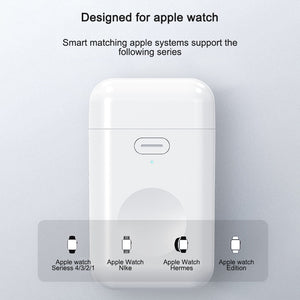 Qi Wireless Magnetic Wireless Fast Charger Power Bank For Apple IWatch Series 1 2 3 4 USB Dock Adapter With LED Design - Virtual Blue Store
