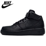 New Shadow Leather Men High Flat Skateboarding Shoes Triple White Black Low Sports Sneakers women Eur 36-45 - Virtual Blue Store