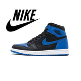 2021 Hot Sale Air AJ 1 retro tall male og women's breathable unisex basketball shoes  ar AJ 1 obsidian originial  men - Virtual Blue Store