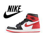 2021 Hot Sale Air AJ 1 retro tall male og women's breathable unisex basketball shoes  ar AJ 1 obsidian originial  men - Virtual Blue Store