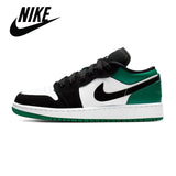 2021 Originals Air 1 Low Mens Basketball Shoes Black Inverse Toe Low Smoke Gray Pine Green Outdoor Sports shoes top-selling - Virtual Blue Store