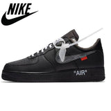 Authentic Original aj Force 1 x 0ff White Breathable Men's and Women's Skateboarding shoes Sports running shoes chunky sneakers