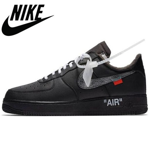 Authentic Original aj Force 1 x 0ff White Breathable Men's and Women's Skateboarding shoes Sports running shoes chunky sneakers - Virtual Blue Store