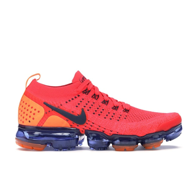 Special offer Vapormax Flyknit 2.0 men's and women's mesh laces breathable comfortable lightweight jogging sneakers EUR36-45 - Virtual Blue Store