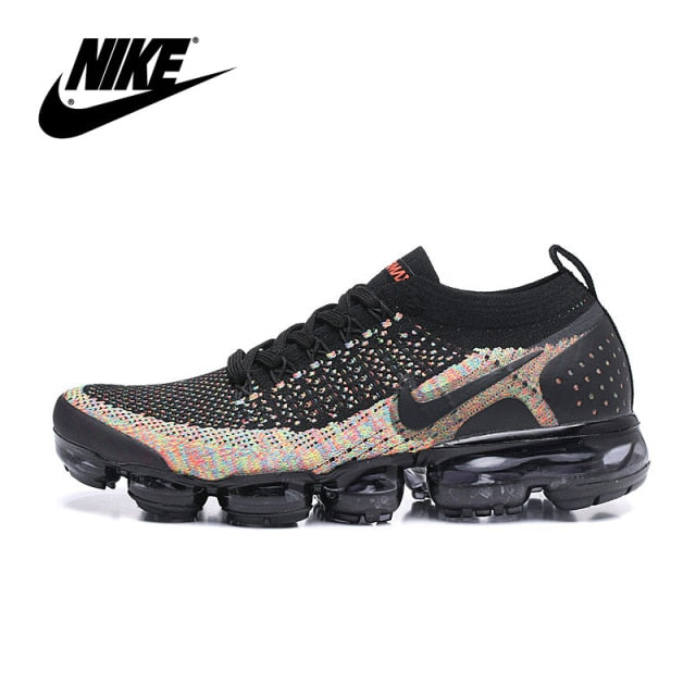 Special offer Vapormax Flyknit 2.0 men's and women's mesh laces breathable comfortable lightweight jogging sneakers EUR36-45 - Virtual Blue Store