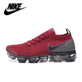 Special offer Vapormax Flyknit 2.0 men's and women's mesh laces breathable comfortable lightweight jogging sneakers EUR36-45 - Virtual Blue Store