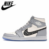 Authentic Air     mid 1 Travis Scott UNC Turbo Green Men High Light Smoke Grey Basketball Shoes Chicago Black Toe  1 - Virtual Blue Store