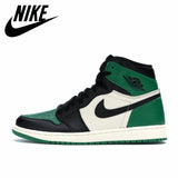 Authentic Air     mid 1 Travis Scott UNC Turbo Green Men High Light Smoke Grey Basketball Shoes Chicago Black Toe  1 - Virtual Blue Store