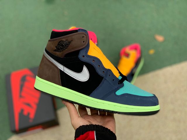 Original aj1 joint limited edition basketball shoes fashion sports shoes men and women running shoes training shoes - Virtual Blue Store