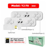 DATA FROG Retro Game Stick With 2.4G Wireless Controller 4k Classic Motion Sensing Game Console Video Game Built in 800 NES Game