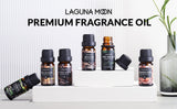 Lagunamoon 6pcs Gift Set Woody Premium Fragrance Oil 10ml Pine Needles Frankincense Sandalwood Fresh-cut Wood Benzoin Cypress - Virtual Blue Store