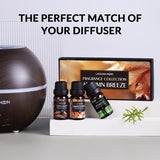 Lagunamoon 6 Gift Set Autumn Breeze Premium Fragrance Oil Set 10ml Oils Apple Fresh Vanilla Brown Sugar Cinnamon Harvest Spice - Virtual Blue Store