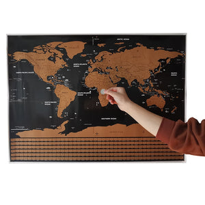1 Pcs Flag Version World Map 40 * 30cm Decorative Wall Poster For Students' Teaching Equipment Decoration Wall Stickers Map