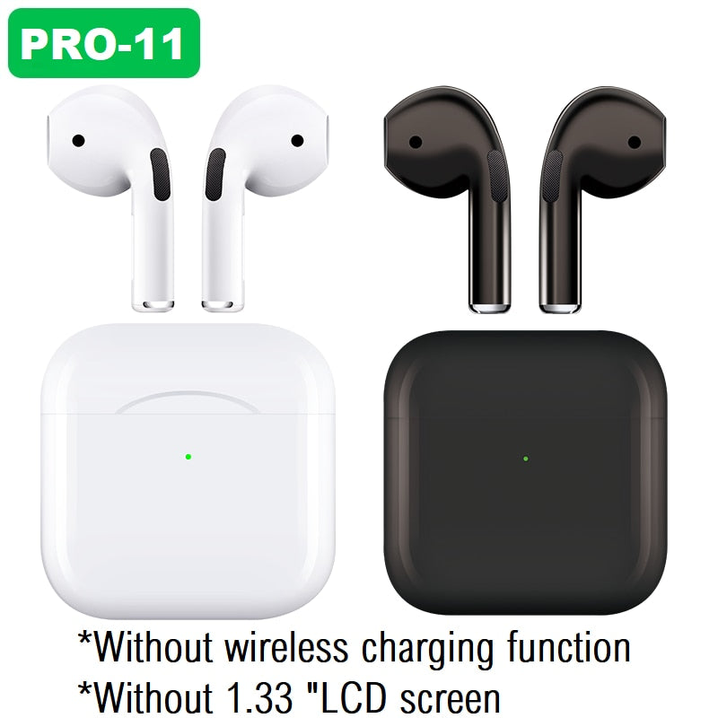 NR-550 Upload private photos Wireless Charging LED Power Display TWS Bluetooth 5.1 Earphones Wireless Headphone Earbuds Headsets - Virtual Blue Store