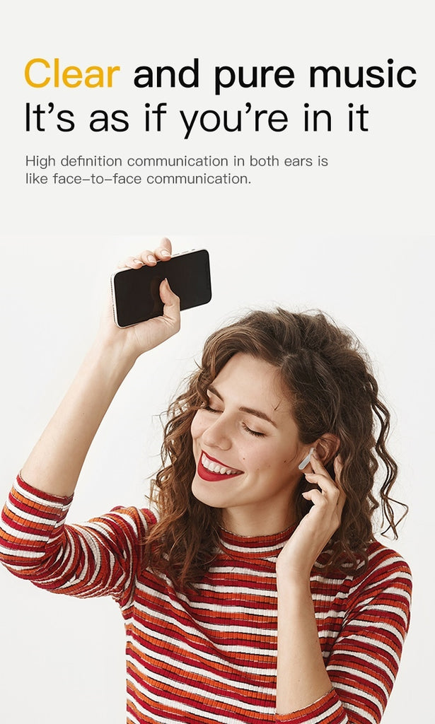 NR-550 Upload private photos Wireless Charging LED Power Display TWS Bluetooth 5.1 Earphones Wireless Headphone Earbuds Headsets - Virtual Blue Store