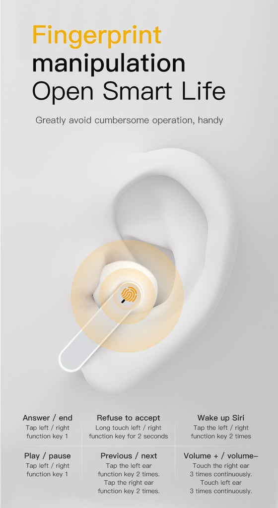 NR-550 Upload private photos Wireless Charging LED Power Display TWS Bluetooth 5.1 Earphones Wireless Headphone Earbuds Headsets - Virtual Blue Store