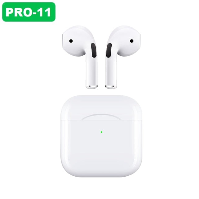 NR-550 Upload private photos Wireless Charging LED Power Display TWS Bluetooth 5.1 Earphones Wireless Headphone Earbuds Headsets - Virtual Blue Store