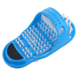 1pc 28cm*14cm*10cm Plastic Bath Shoe Shower Brush Massager Slippers Bath Shoes Brush for Feet Pumice Stone Foot Scrubber Brushes - Virtual Blue Store