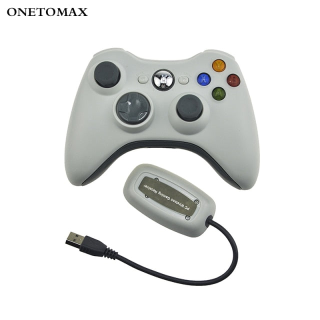 Wireless/Wired Controller Gamepad Compatible with XBOX 360 Wireless Joystick Joypad Compatible with Xbox & Slim 360 PC Windows