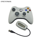 Wireless/Wired Controller Gamepad Compatible with XBOX 360 Wireless Joystick Joypad Compatible with Xbox & Slim 360 PC Windows