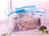 17/20Pcs Vacuum Sealer Bags Reusable Food Storage bag Household Vacuum Food Sealer Ziplock Bag With Hand Pump Sealing Clips