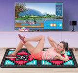 Double Dance Pad TV Computer  Wireless Controller Game Console for Adult Kids Portable Musical Blanket Non-Slip