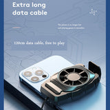 Universal Mobile Phone Gaming Accessories Game Cellphone Cooler USB System Fast Cooling Fan Gamepad Radiator for Android IPhone