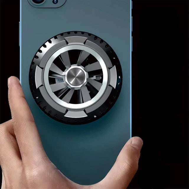 X6 USB Portable Universal Magnetic Semiconductor Mobile Phone Cooler Game Cooling Fan Radiator for iPhone Android Phone / Tablet