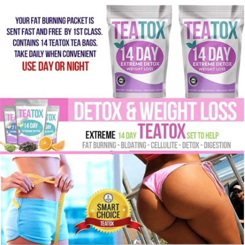GPGP Greenpeople Nature 28day Detox-tea Colon Cleanse Fat Burn Weight Loss Products Thinner Skinny Belly teatox Slimming-tea