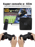 DATA FROG Wireless Video Game Console 4K HDMI-Compatible Retro TV Game Stick Built-in 40000+ Game Support for NDS/PS1/PSP/N64