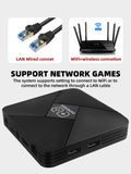 DATA FROG Wireless Video Game Console 4K HDMI-Compatible Retro TV Game Stick Built-in 40000+ Game Support for NDS/PS1/PSP/N64