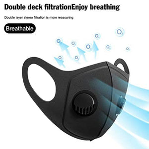 1pcs Bike Face Mask With 3pcs Filter Unisex Mondmasker Halloween Cosplay Reusable Protection Mouth Face Mask Masque Mondkapjes