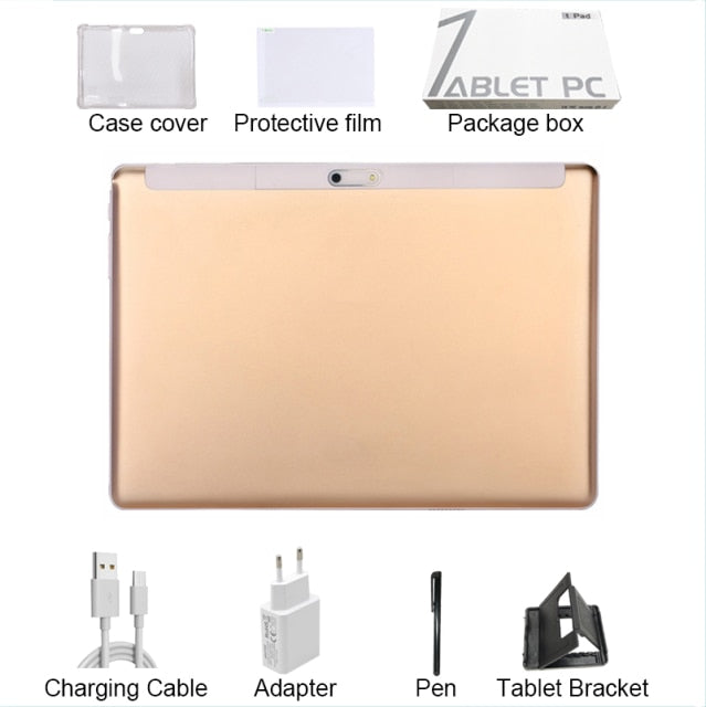 Global Version M30 Pro 10.1 Inch Tablet Android Tablets Mtk6797 10 Core 12GB RAM 512GB ROM Tablette Phone Call Windows Tablete