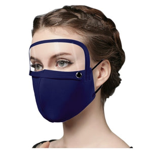 Face Masque Adult Anti-fog Face Protect Sheild With Detachable Eyes Shield Screen Pantalla Protectora Cara Halloween Cosplay