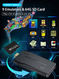 4K HD Video Game Console 2.4G Double Wireless Controller For PS1/FC/GBA Retro TV Dendy Game Console 10000 Games Stick
