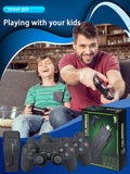 4K HD Video Game Console 2.4G Double Wireless Controller For PS1/FC/GBA Retro TV Dendy Game Console 10000 Games Stick